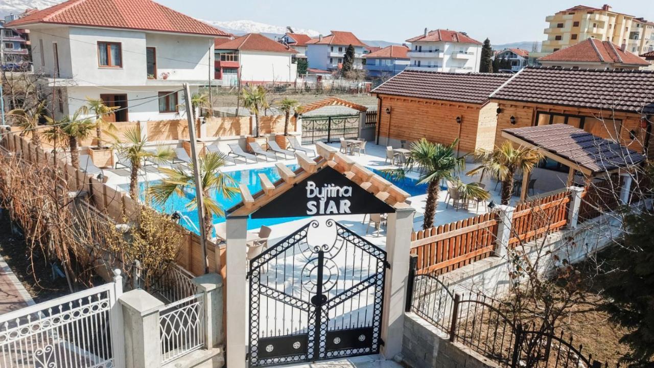 Hotel Bujtina Siar Pogradec Exterior foto