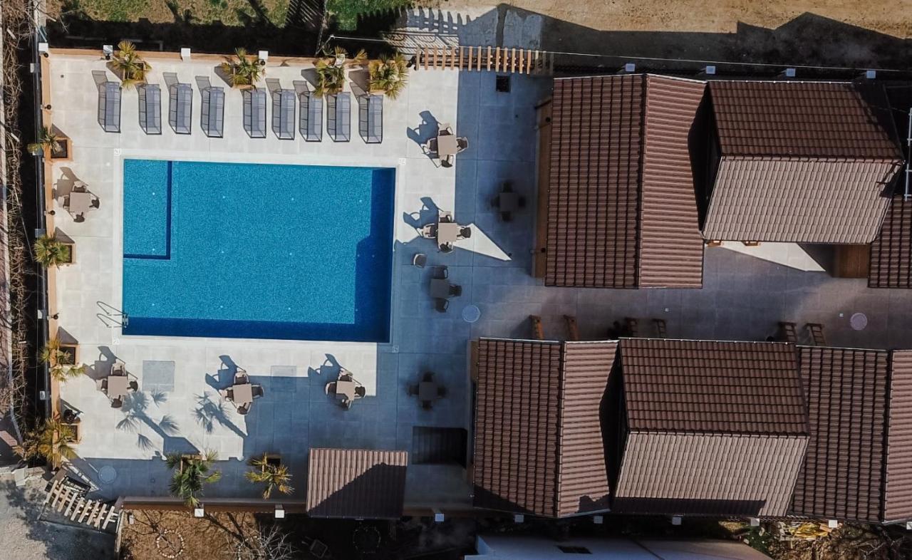 Hotel Bujtina Siar Pogradec Exterior foto